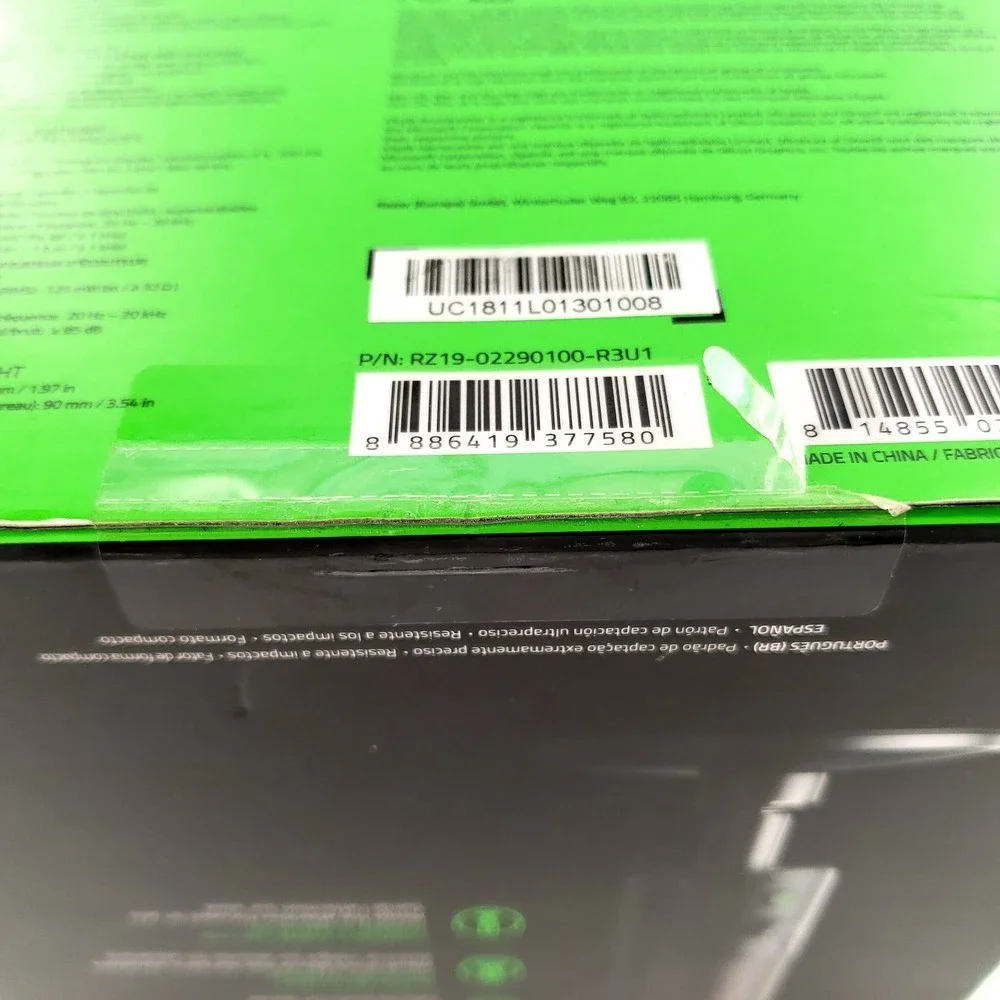 Razer Seiren X Compact Condenser Streaming Microphone USB Brand New Sealed